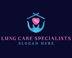 Heart Hand Home Care logo design