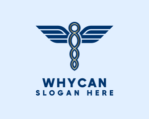 Medic - Elegant Medical Caduceus logo design