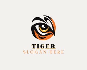 Wildlife Tiger Eye logo design