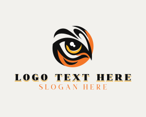 Zoo - Wildlife Tiger Eye logo design