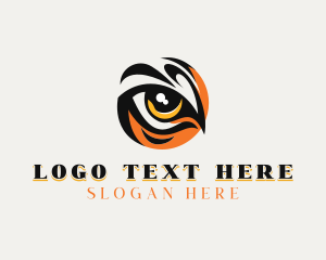 Wildlife Tiger Eye Logo