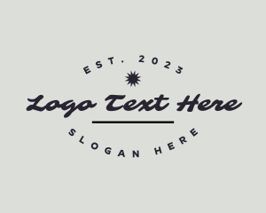 Clothing Line - Elegant Photography Business logo design