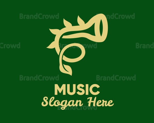 Natural Horn Instrument Logo