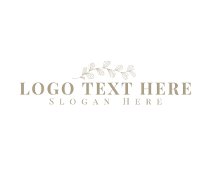 Yoga Center - Elegant Organic Floral logo design