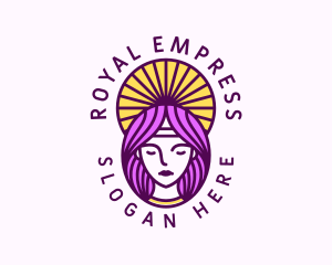 Empress - Majestic Sun Empress logo design