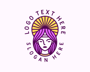 Goddess - Majestic Sun Empress logo design