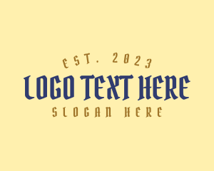 Lettering - Premium Craft Business logo design