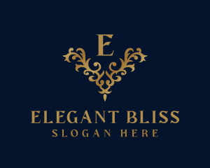 Golden Ornament Luxury Logo