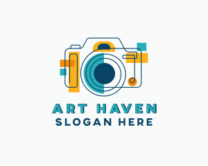 Art Camera Photography logo design