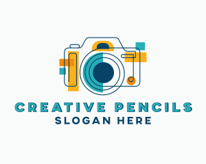 Art Camera Photography logo design