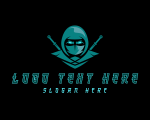 Game Clan - Ninja Warrior Assasin logo design