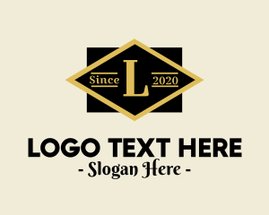 Art Deco - Classic Geometric Lettermark logo design