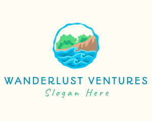 Natural Water Trees logo design