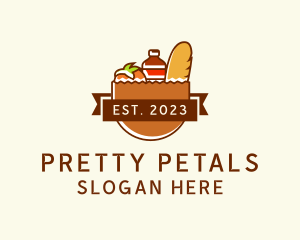 Grocery Takeout Bag  logo design