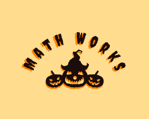 Halloween Spooky Pumpkin Logo