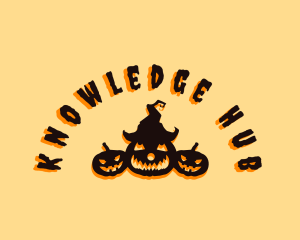 Scary - Halloween Spooky Pumpkin logo design