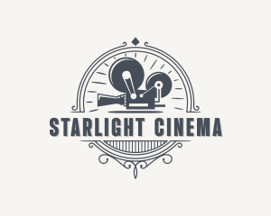 Film Camera Filmmaker logo design