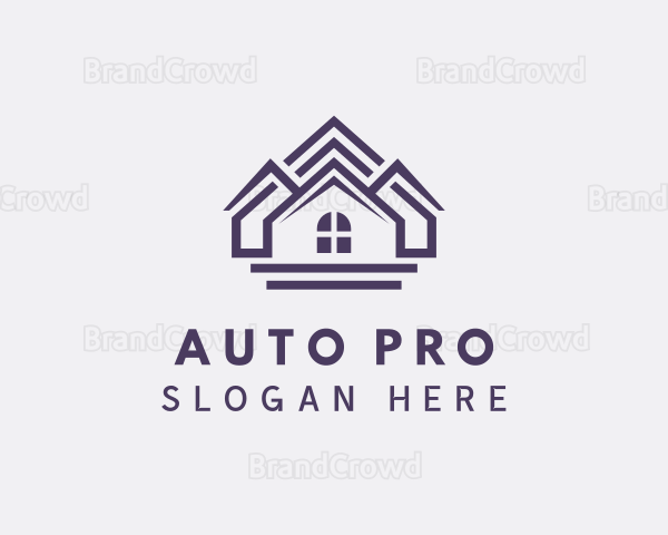Roof Home Subdivision Logo
