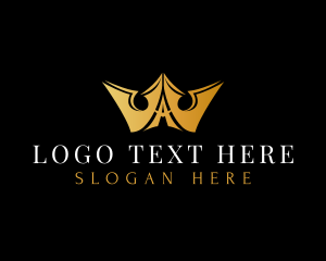 Gold - Luxe Crown Boutique logo design
