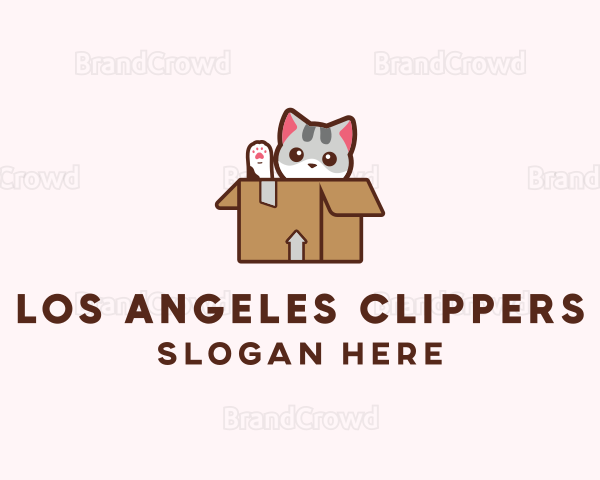 Pet Cat Box Logo