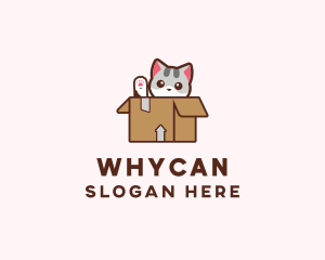 Pet Cat Box Logo