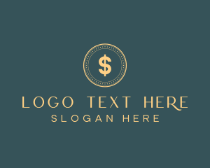 Money - Gold Money Coin logo design