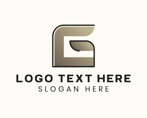 Typography - Gradient Retro Marketing logo design