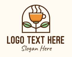 Garden - Organic Brewed Coffee logo design