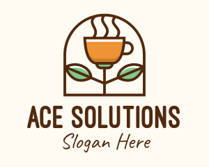 Hot Chocolate - Organic Brewed Coffee logo design