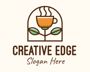 Cappuccino - Organic Brewed Coffee logo design