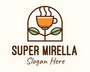 Garden - Organic Brewed Coffee logo design