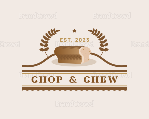 Bakery Loaf Bread Logo