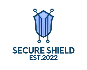 Antivirus - Antivirus Shield App logo design