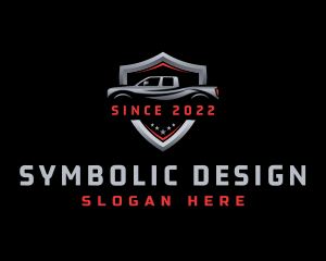 Emblem - Car Pickup Emblem logo design