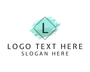 Financial - Elegant Paintbrush Fashion logo design