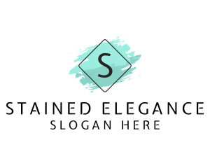 Elegant Paintbrush Fashion logo design