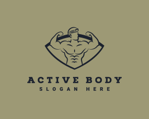Physical - Physical Fitness Army logo design