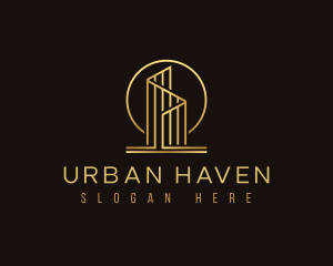 Luxury Urban Building logo design