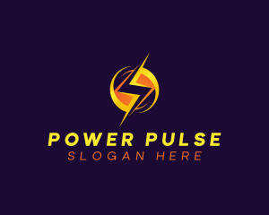 Voltage - Voltage Lightning Power logo design