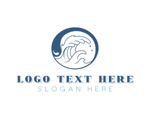 Coastal - Coastal Travel Agency logo design