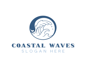 Coastal Travel Agency logo design