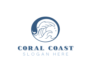 Coastal Travel Agency logo design