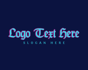 Gothic Medieval Brand Logo