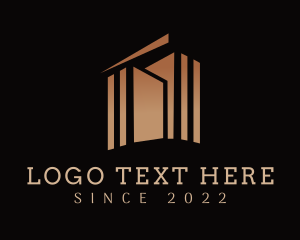 Tower - Tower Building Construction logo design