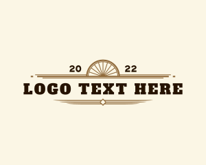 Signage - Luxury Western Business logo design