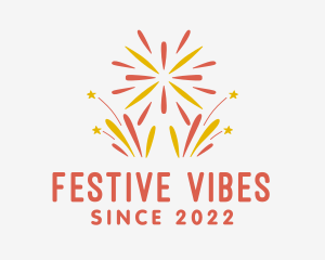 Festival - Star Fireworks Festival logo design