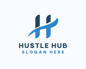 Company Business Letter H logo design