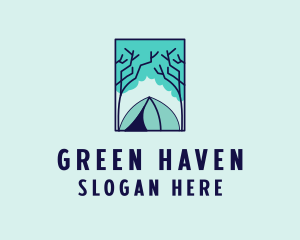 Forest - Forest Camping Site logo design