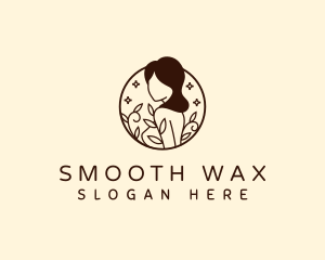 Woman Waxing Spa logo design