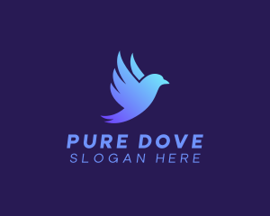 Dove Christian Bird logo design